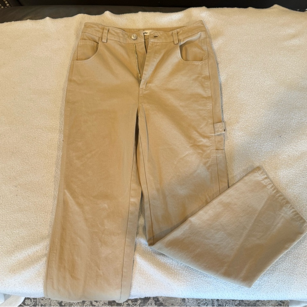Elodie Beige Trousers